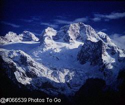 Snow-capped mountains